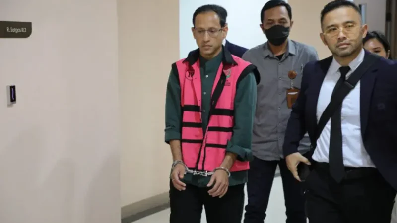 Kejagung Langsung Menahan Nadiem Makarim Mantan Mendikbudristek Setelah Resmi Ditetapkan Menjadi Tersangka Dugaan Korupsi Chromebook