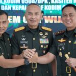 Brigjen TNI Nugroho Imam Santoso Pimpin Sertijab Dandim 0508/Depok dan Kasiter Korem 051/WKT