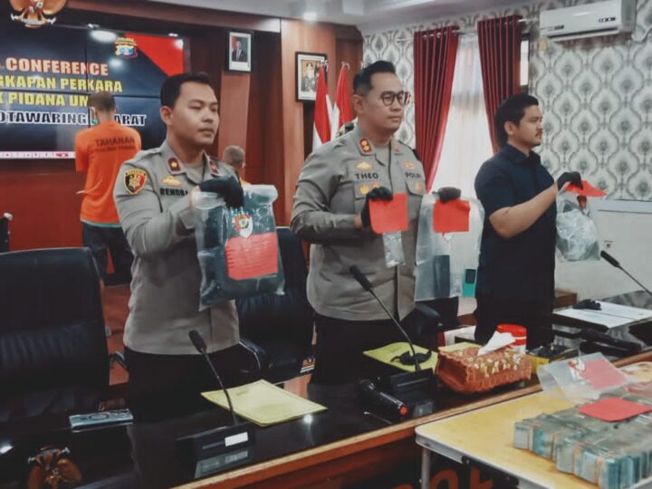 Polres Kobar Berhasil Bekuk Komplotan Pencuri Rp1 Miliar, Modus Pecah Kaca dan Tersangka Bereaksi Lintas Provinsi.