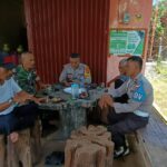 Kompak, Babinsa Koramil 1015-06/Cempaga Dan Bhabinkamtibmas Komsos Bersama Dengan Warga Binaan