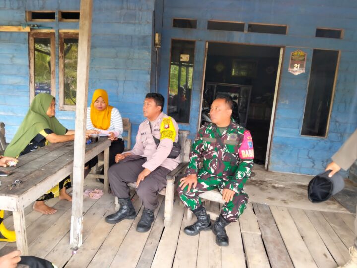 Sinergi TNI-Polri, Ciptakan Situasi Kondusif di Wilayah Binaan