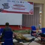 TNI dan RRI Peduli Rakyat, Kolaborasi Donor Darah Sambut HUT RRI ke 80 dan HUT TNI ke 80