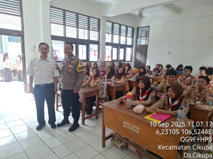 Pelajar SMAN 4 Tangerang Ikuti Deklarasi Anti Tawuran di Cikupa