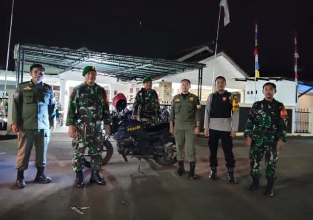 Aman dan Nyaman, Kodim 0621/Kab Bogor dan Polres Gelar Patroli Gabungan Malam Hari