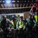 TNI Jaga Keamanan Lingkungan, Babinsa Laksanakan Patroli Bersama Komponen Pendukung di Kabupaten Bogor