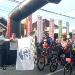 Jalin Silaturahmi, Kasdim 1016/Palangka Raya Ikuti Gowes Bareng