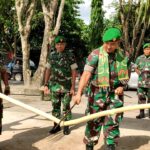 Kodim 1015/Sampit Gelar Acara Kenal Pamit Pejabat Komandan Kodim