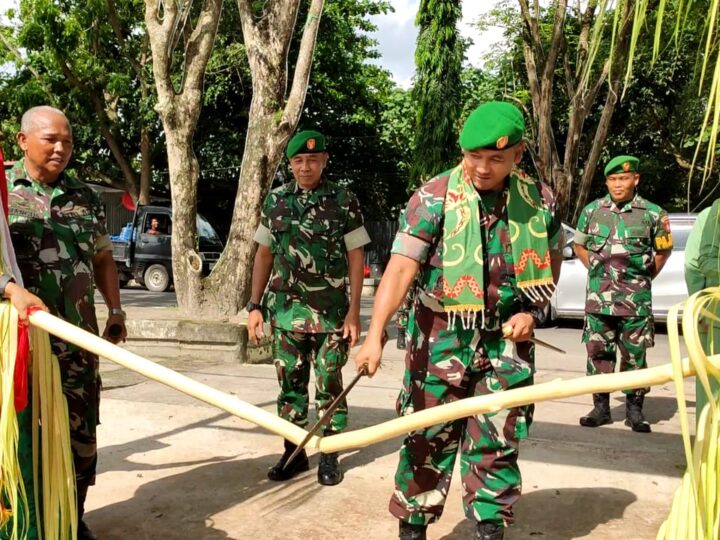 Kodim 1015/Sampit Gelar Acara Kenal Pamit Pejabat Komandan Kodim