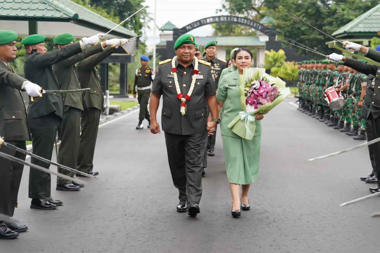 Pangdam I/BB Sambut Brigjen Deki Santoso Pattinaya Sebagai Kasdam Baru