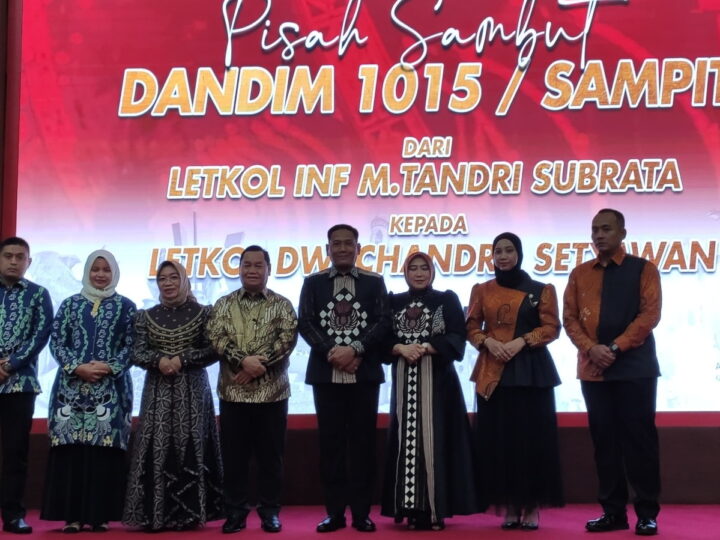 Pemerintah Kabupaten Kotawaringin Timur Gelar Pisah Sambut Dandim 1015/Sampit