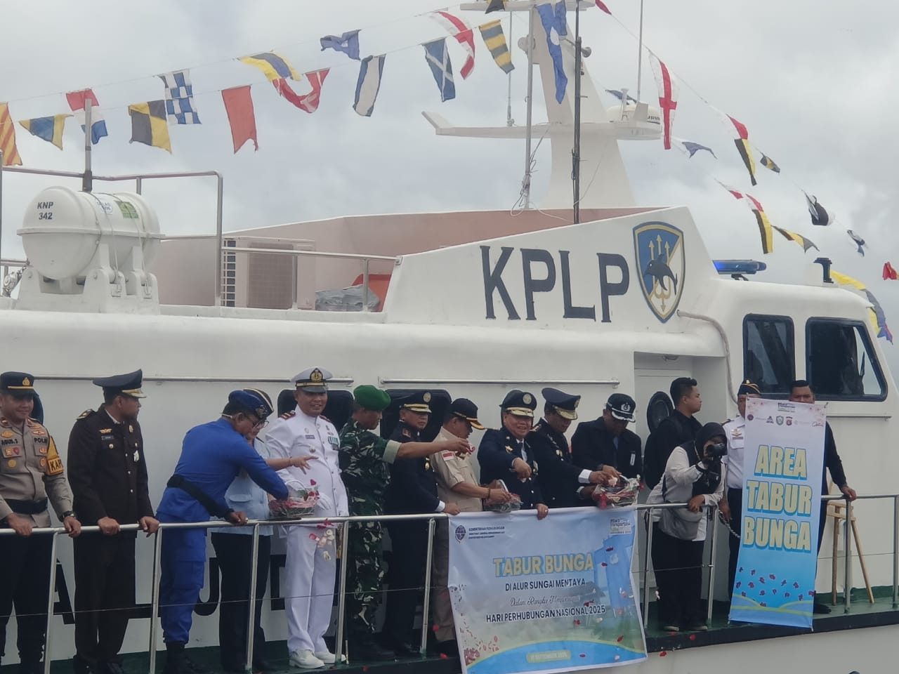 Komandan Kodim 1015/Sampit Hadiri Upacara HARHUBNAS Tahun 2025