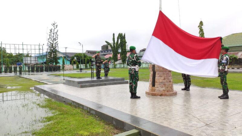 Komandan Kodim 1015/Sampit Ikuti Upacara 17 an