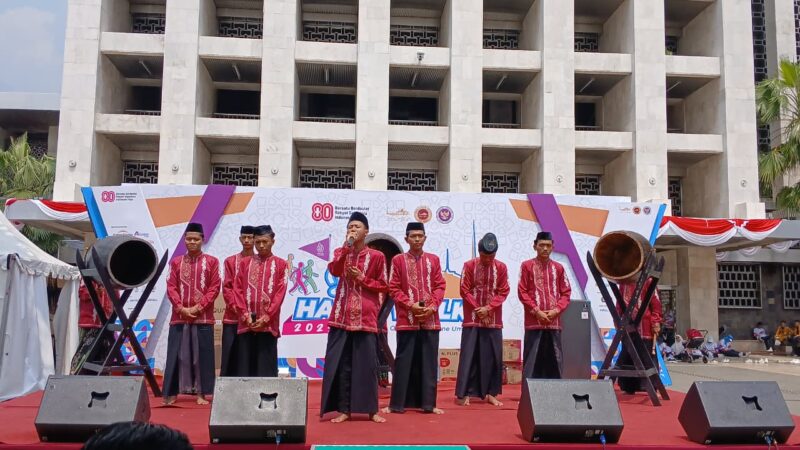 Gema Rampak Bedug Semarakkan Istiqlal Halal Walk 2025