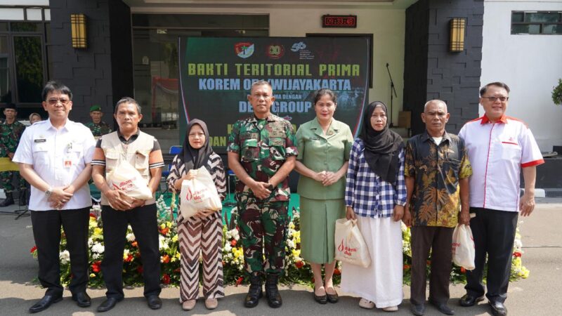 Sinergi Sehat, Korem 051 Hadirkan Bakti Teritorial PRIMA di HUT TNI ke-80 dan Dexa ke-56