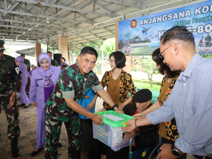 “TNI Bagikan Bantuan dan Layanan Kesehatan dalam Rangka HUT ke-80”