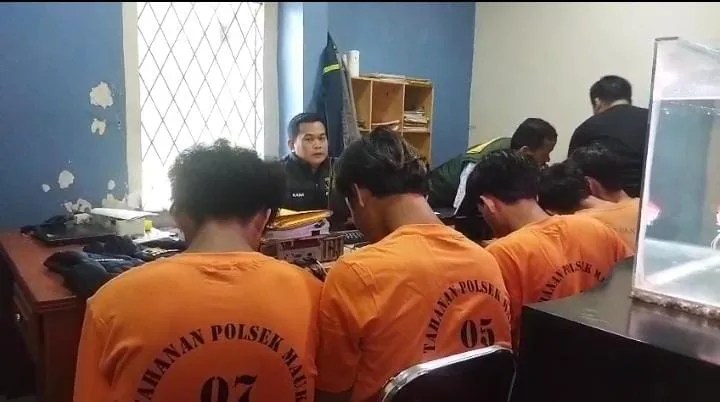 Polsek Mauk Polresta Tangerang Tangkap 5 Orang Pemerkosa Anak di Bawah Umur