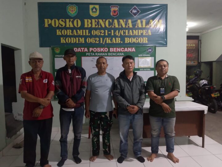 Danramil 0621-14 Ciampea Kab. Bogor Sambut Hangat FWJI Korwil Bogor