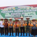 Dukung Ketahanan Pangan Nasional, Polresta Deli Serdang Gelar Panen Raya Jagung Kuartal III