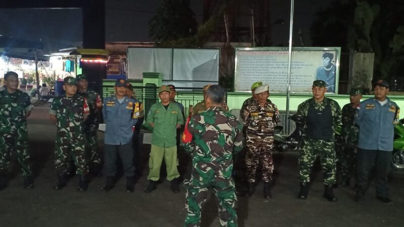 Koramil 0621-03 Citereup Gelar Patroli Gabung Amankan Wilayah Jelang Akhir Pekan