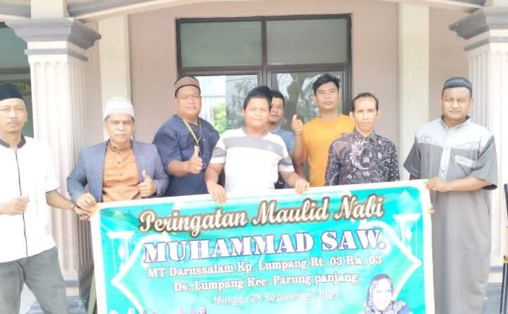 Peringati Maulid Nabi Muhammad SAW 1447 H, Warga Pemuda  IRepas Lumpang Selalu Kompak dan Solid