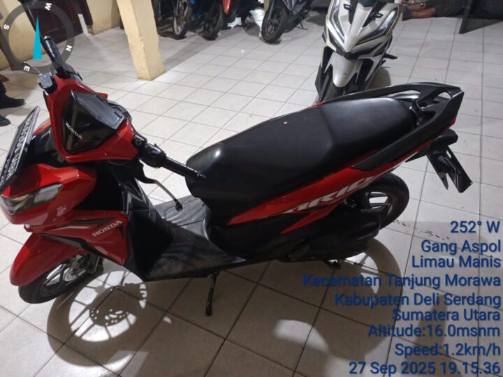 Polsek Tanjung Morawa Ringkus Dua Pelaku Curanmor, Barang Bukti Diamankan