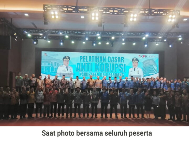 Pelaksana Harian Deputi Bidang Pendidikan Dan Peran Serta Masyarakat KPK-RI Adakan Pelatihan Anti Korupsi Dasar di Kabupaten Deli Serdang