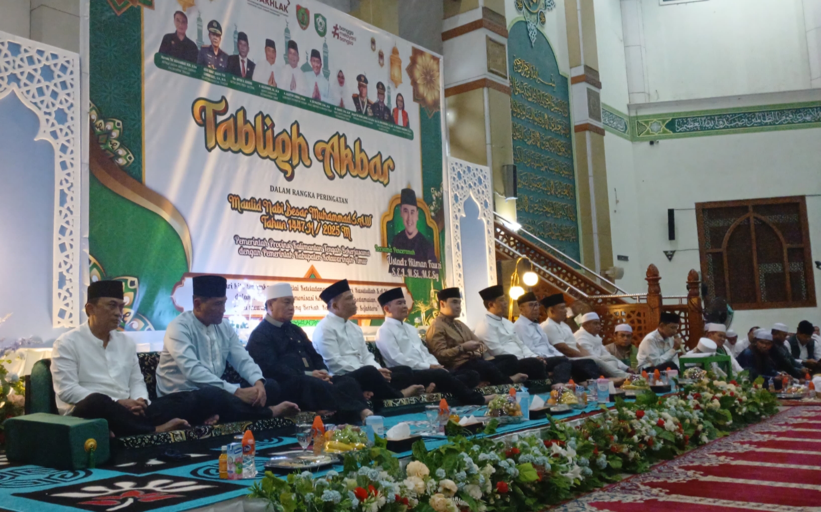 Tablig Akbar di Masjid Agung Wahyu Al- Hadi, Komplek Islamic Centre Sampit