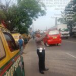 PECAK: Polsek Cikupa Laksanakan Pengaturan Lalu Lintas Pagi Hari