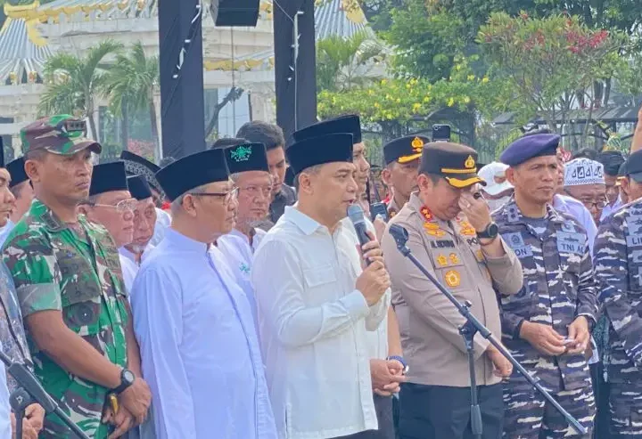 Wali Kota Eri Cahyadi Nyatakan Surabaya Sudah Kondusif, Ajak Jaga Kota Bersama
