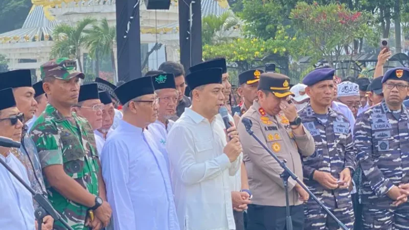 Wali Kota Eri Cahyadi Nyatakan Surabaya Sudah Kondusif, Ajak Jaga Kota Bersama