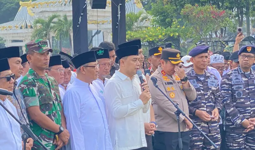 Wali Kota Eri Cahyadi Nyatakan Surabaya Sudah Kondusif, Ajak Jaga Kota Bersama