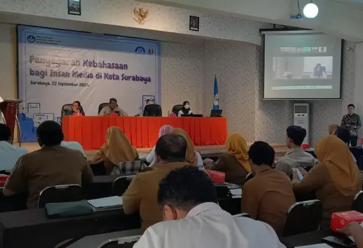 BPP Jatim Tekankan Gunakan Kaidah Bahasa Indonesia yang Baik dan Benar Kepada Pelaku Media