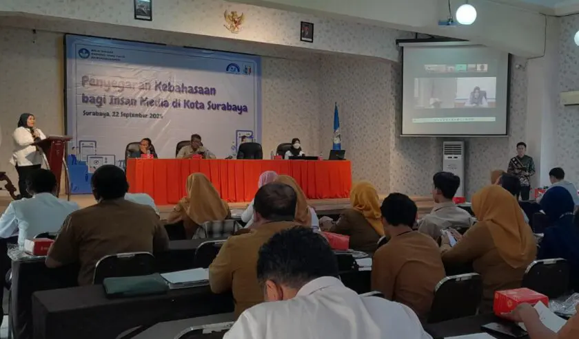 BPP Jatim Tekankan Gunakan Kaidah Bahasa Indonesia yang Baik dan Benar Kepada Pelaku Media