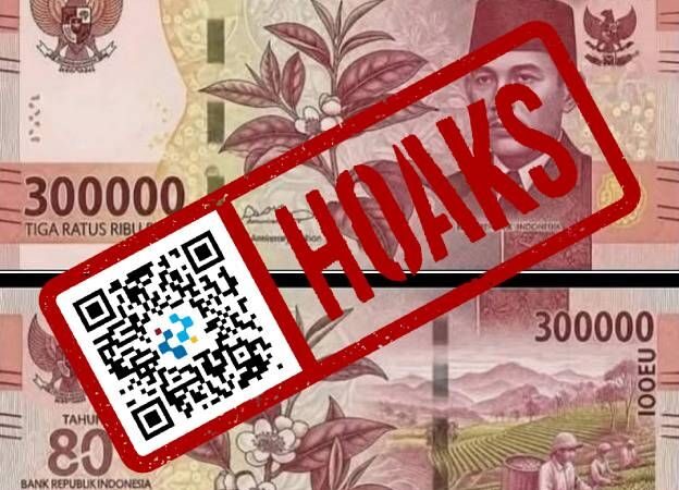 [HOAKS..!!] Pemerintah Keluarkan Uang Kertas Pecahan Rp300.000