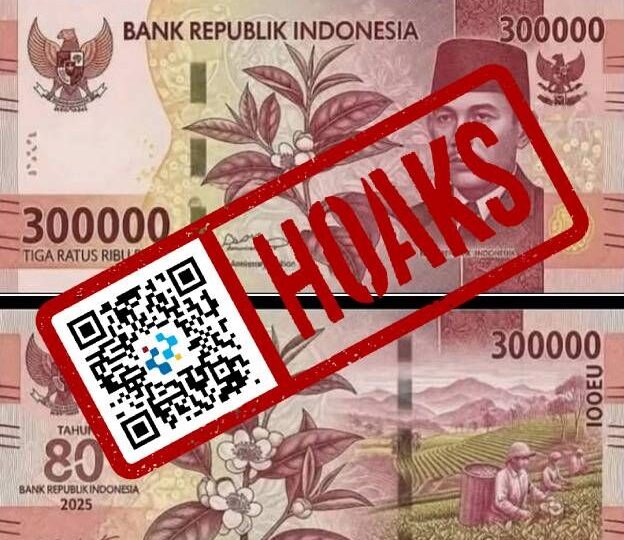 [HOAKS..!!] Pemerintah Keluarkan Uang Kertas Pecahan Rp300.000