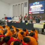 Polda Jatim Tetapkan 8 Anak-Anak dan 1 Dewasa sebagai Tersangka Pembakar Gedung Negara Grahadi Surabaya.