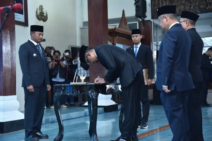 Penyegaran Birokrasi, Bupati Pacitan Indrata Nur Bayuaji Mutasi 87 Pejabat Pemkab