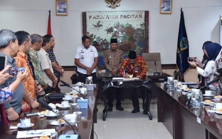 Balai Pemasyarakatan Kelas II Madiun Jalin Kesepakatan Kerjasama Dengan Pemkab Pacitan