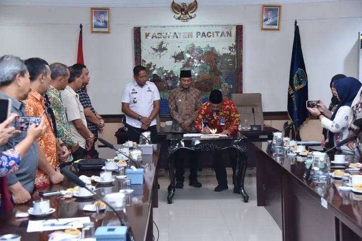 Balai Pemasyarakatan Kelas II Madiun Jalin Kesepakatan Kerjasama Dengan Pemkab Pacitan