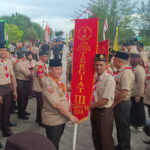 Komandan Kodim 1015/Sampit Mengikuti Kemah Besar Pramuka