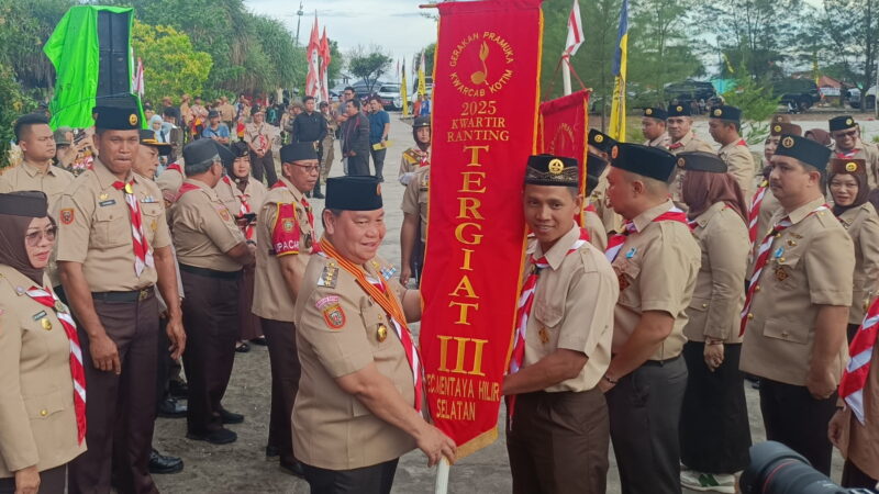 Komandan Kodim 1015/Sampit Mengikuti Kemah Besar Pramuka