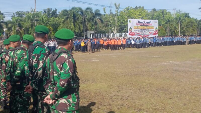 Wujud Penghormatan Kepada Pahlawan Revolusi, Anggota Kodim 1016/Plk Ikuti Upacara Peringatan Hari Kesaktian Pancasila