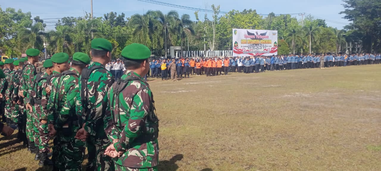 Wujud Penghormatan Kepada Pahlawan Revolusi, Anggota Kodim 1016/Plk Ikuti Upacara Peringatan Hari Kesaktian Pancasila