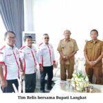 Relawan Lintas Suku (RELIS) Koordinasi Dengan H Syah Afandin SH Bupati Langkat