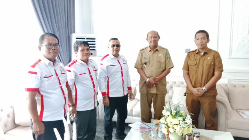 Relawan Lintas Suku (RELIS) Koordinasi Dengan H Syah Afandin SH Bupati Langkat