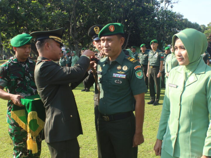 51 Anggota Kodim 0601/Pandeglang Naik Pangkat, Dandim Berikan Apresiasi