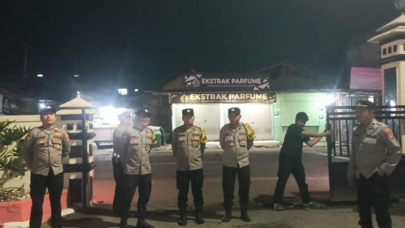 Polsek Balaraja Gelar Apel Malam & Sispam Mako Antisipasi Guantibmas di Wilayah Hukum Polresta Tangerang
