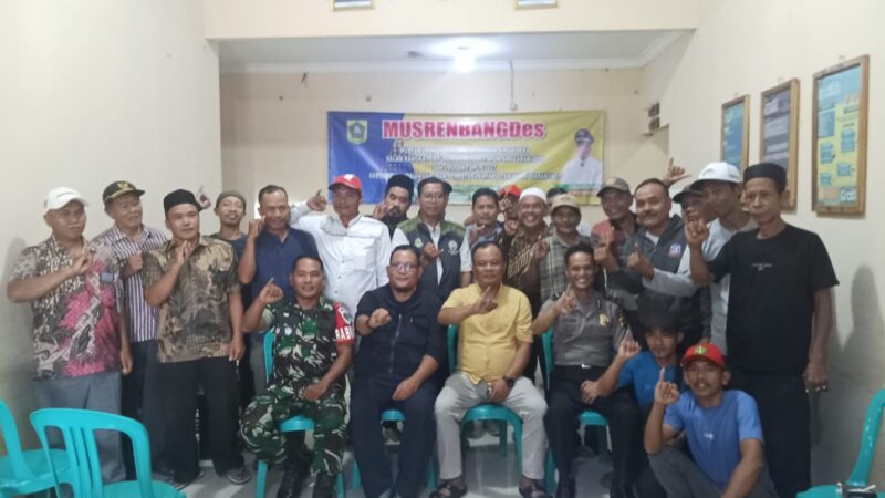 Musrenbangdes Perencanaan Pembangunan Desa Batok Tenjo Anggaran Tahun 2026
