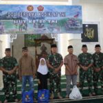 ‎Kodiklat TNI Rayakan HUT ke-80 dengan Doa Bersama dan Santunan di Masjid Al-Muhajirin”