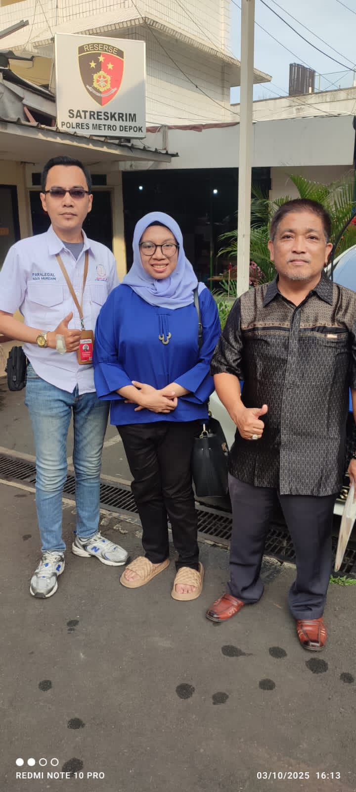 Kebal Hukum! Owner Perumahan Properti, Kuasa Hukum Dragon Law Firm: Buat Laporan Resmi ke Polres Depok